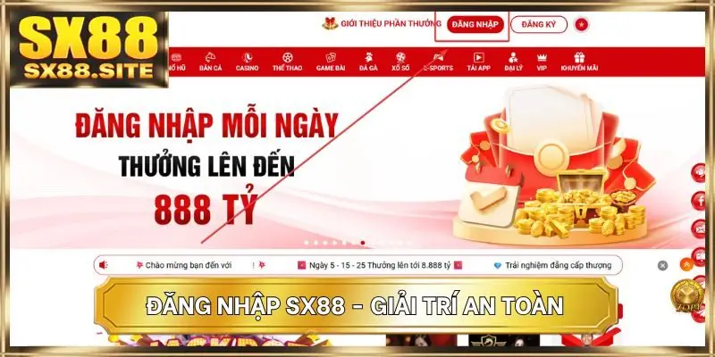 Đăng nhập SX88