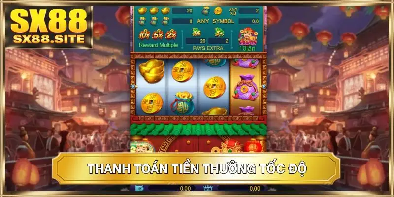 Thanh toán tiền thưởng tốc độ